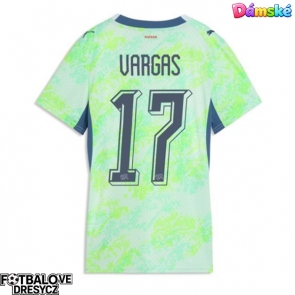 Švýcarsko Ruben Vargas #17 Dámské Venkovní Dres MS 2026 Krátký Rukáv